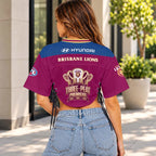 Brisbane Lions 2026 AFL Premiers Women's Lace-Up Crop Jersey – HOATT21401