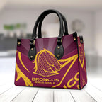 Brisbane Broncos Leather HandBag – VANDH 482