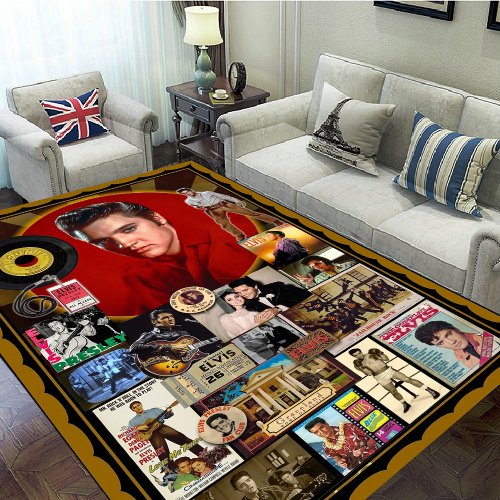 Elvis Presley Rectangular Rug – HOATT 6910