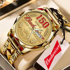 Budweiser 150th Annieversary Alloy Luxury Quartz Watch – GNE5259