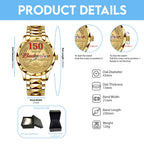 Budweiser 150th Annieversary Alloy Luxury Quartz Watch – GNE5259