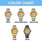 Budweiser 150th Annieversary Alloy Luxury Quartz Watch – GNE5259