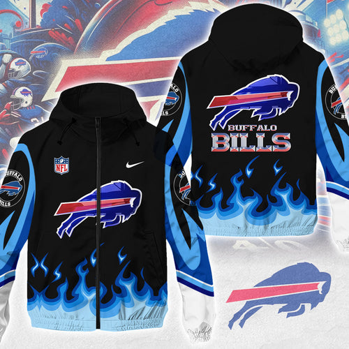 Buffalo Bills 3D Windbreaker Jacket – MAITM12946
