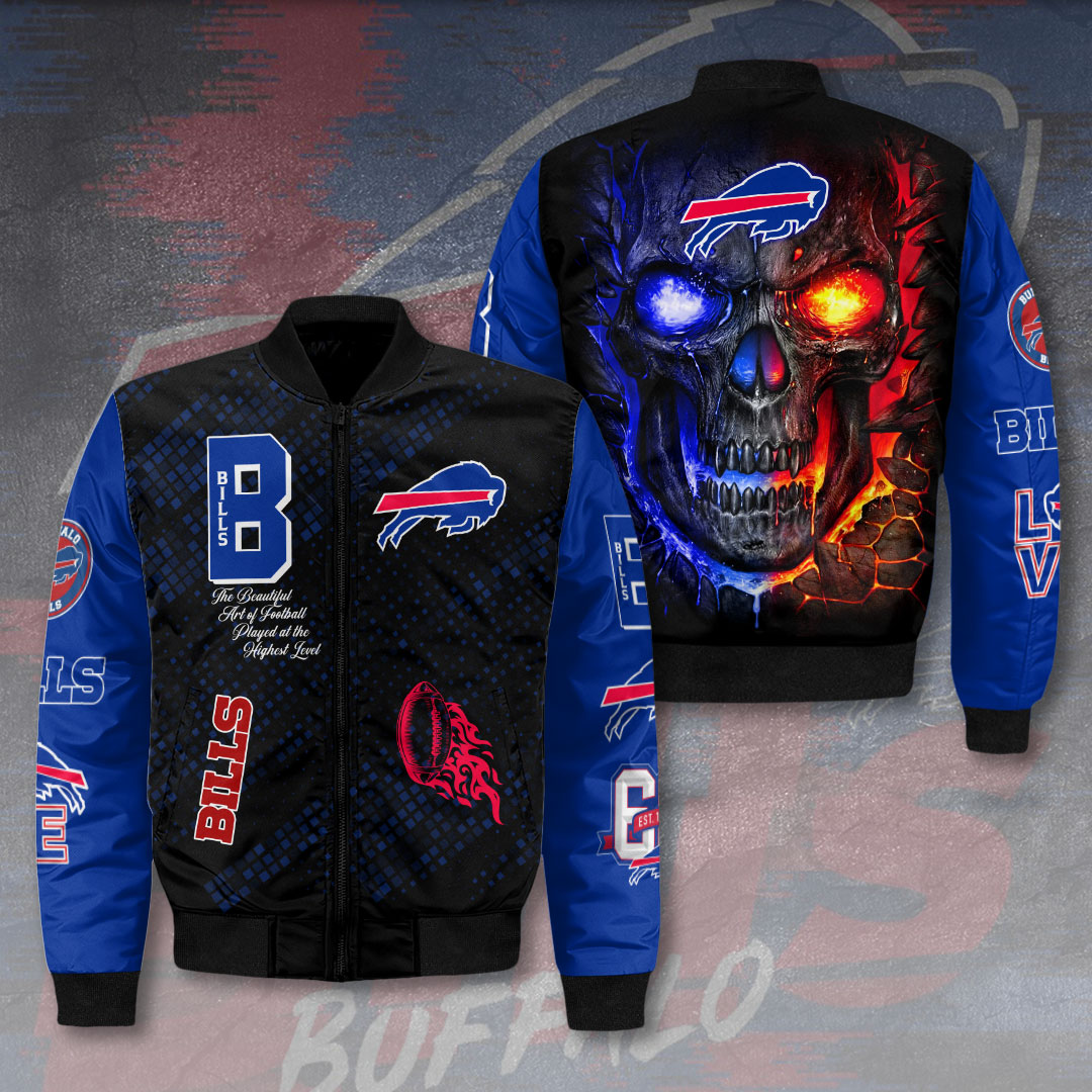 Buffalo Bills 3D Bomber Jacket – VANDH 2319