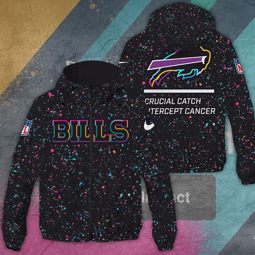Buffalo Bills 3D Windbreaker Jacket – TANTN15768