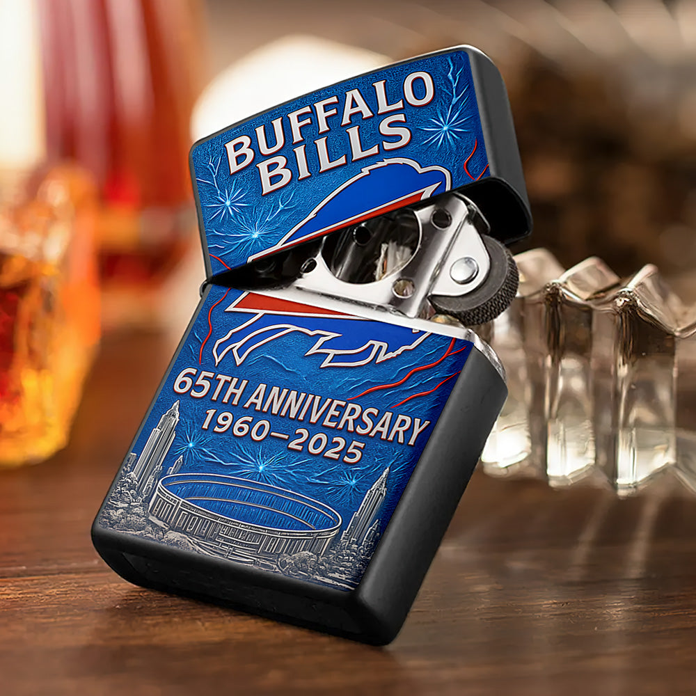 Buffalo Bills 65th Anniversary Zippo Lighter Case (No Insert) – MAITM13149
