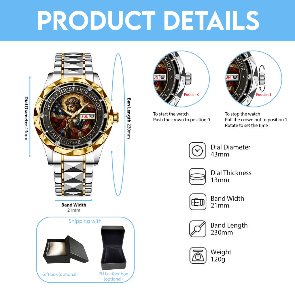 Christian Alloy Luxury Quartz Watch – TMTHU478