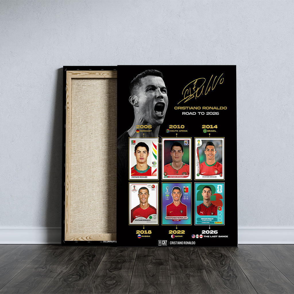 Cristiano Ronaldo Rectangle Canvas With Inner Frame – TANTN24173
