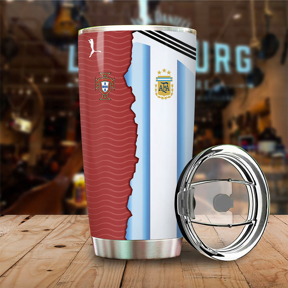 Cristiano Ronaldo x Lionel Messi The Last Dance World Cup 2026 Tumbler Cup – TANTN22974