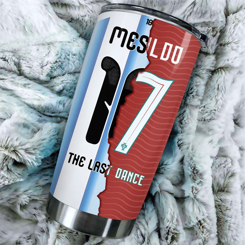 Cristiano Ronaldo x Lionel Messi The Last Dance World Cup 2026 Tumbler Cup – TANTN22974