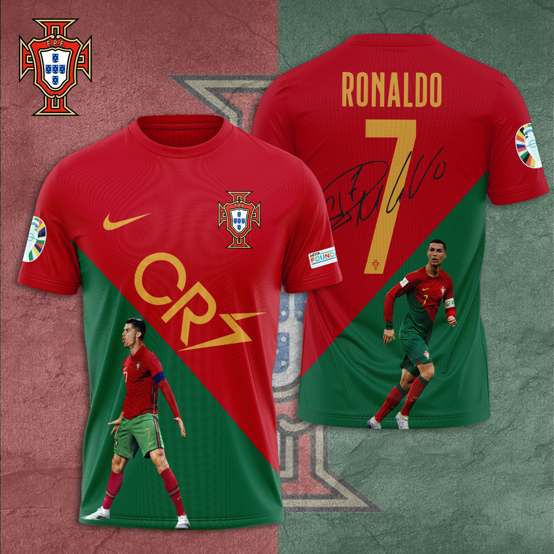 Cristiano Ronaldo x Portugal National Football Team 3D Apparel – TANTN 7258
