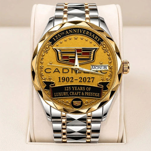 Cadillac 125th Anniversary Alloy Luxury Quartz Watch – TANTN24932