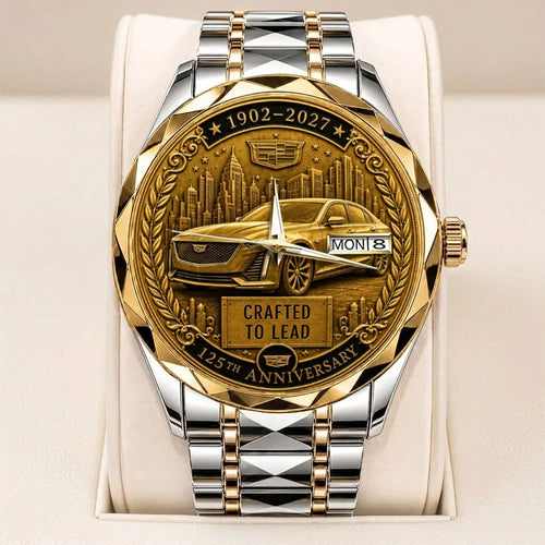 Cadillac 125th Anniversary Alloy Luxury Quartz Watch – TANTN24933