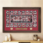 Carolina Hurricanes 2026 Stanley Cup Champions Rectangle Canvas With Inner Frame – TMTHU6824