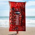 Carolina Hurricanes 2026 Stanley Cup Champions Rectangle Beach Towel – TMTHU6849