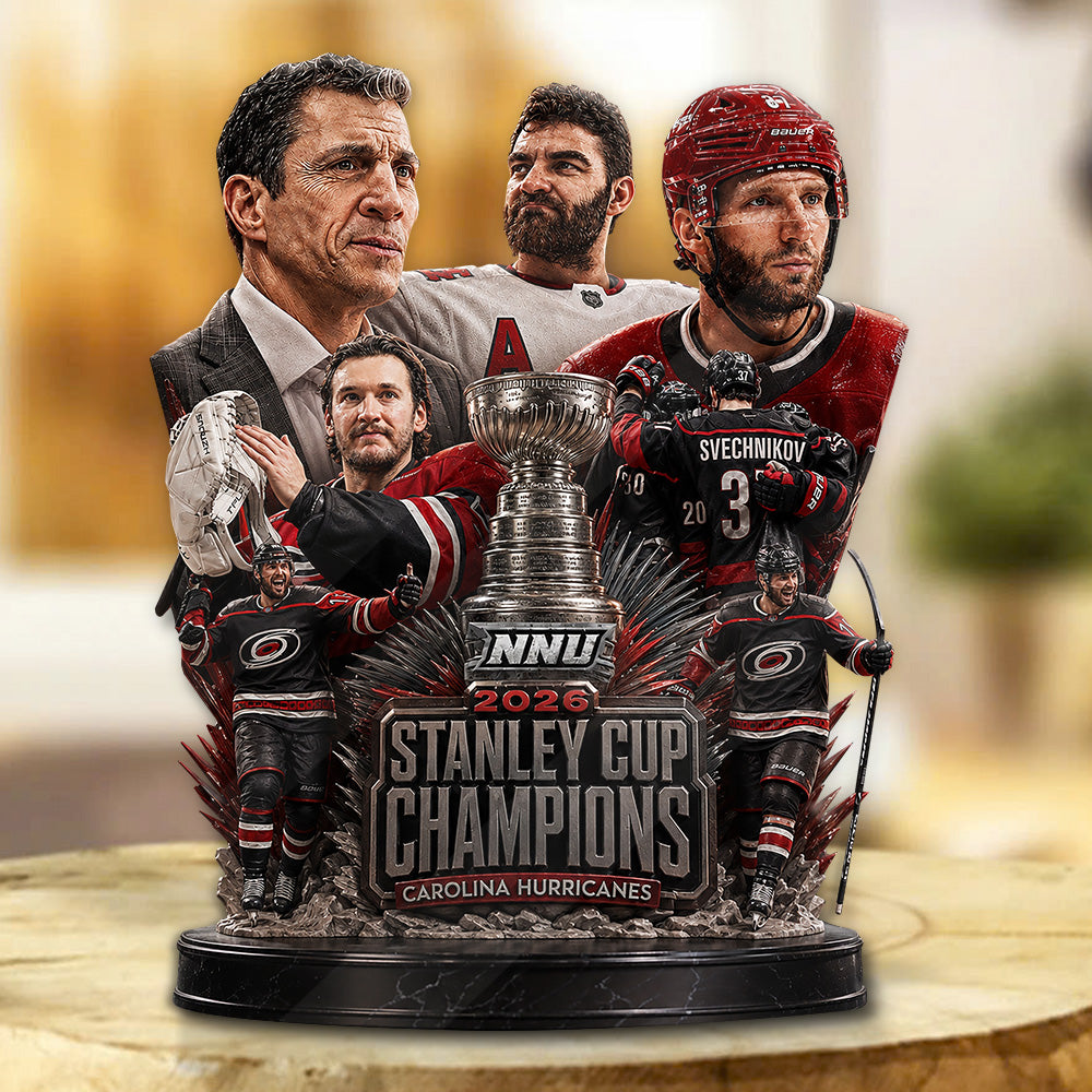 Carolina Hurricanes 2026 Stanley Cup Champions Custom Shape Acrylic Plaque – GNE7051