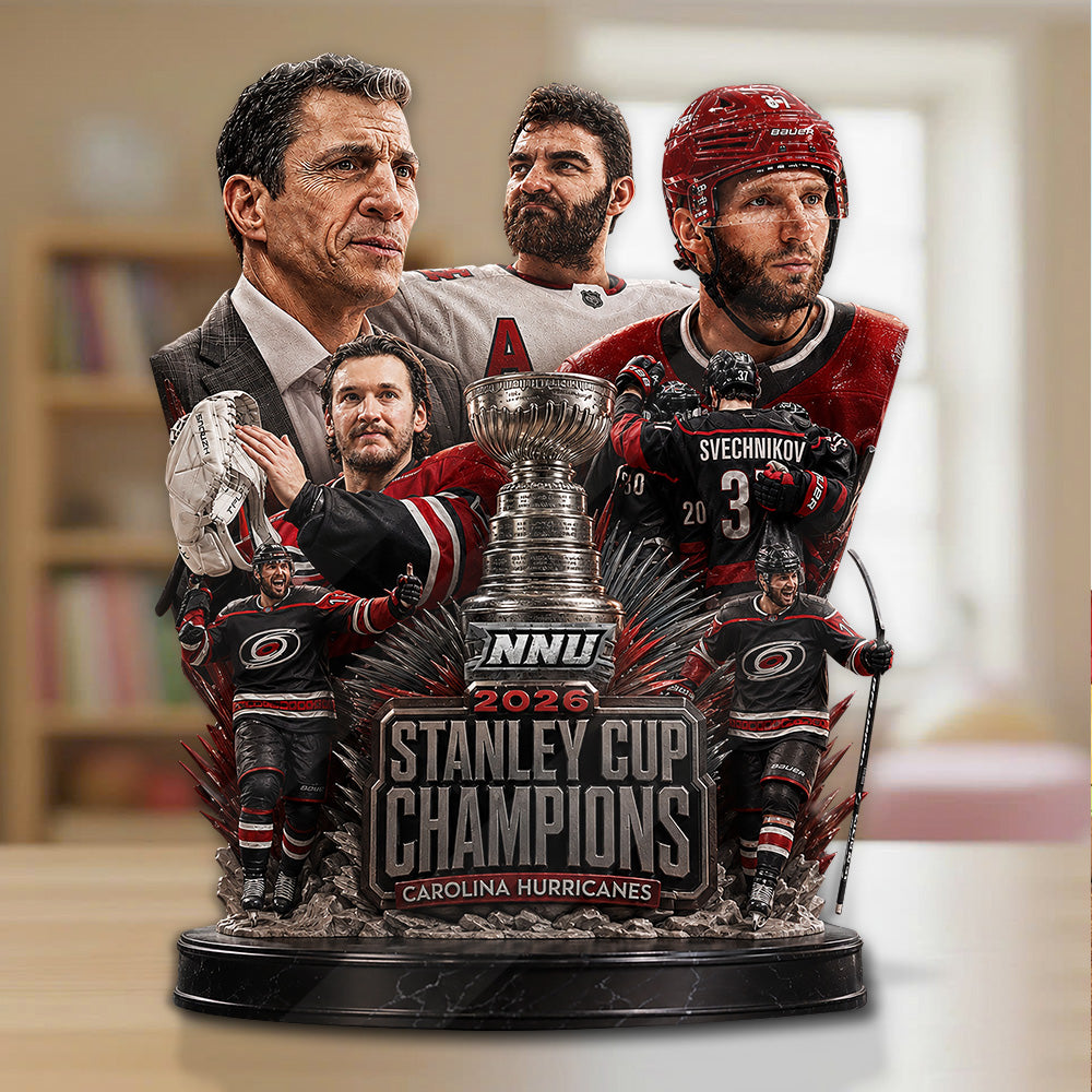 Carolina Hurricanes 2026 Stanley Cup Champions Custom Shape Acrylic Plaque – GNE7051
