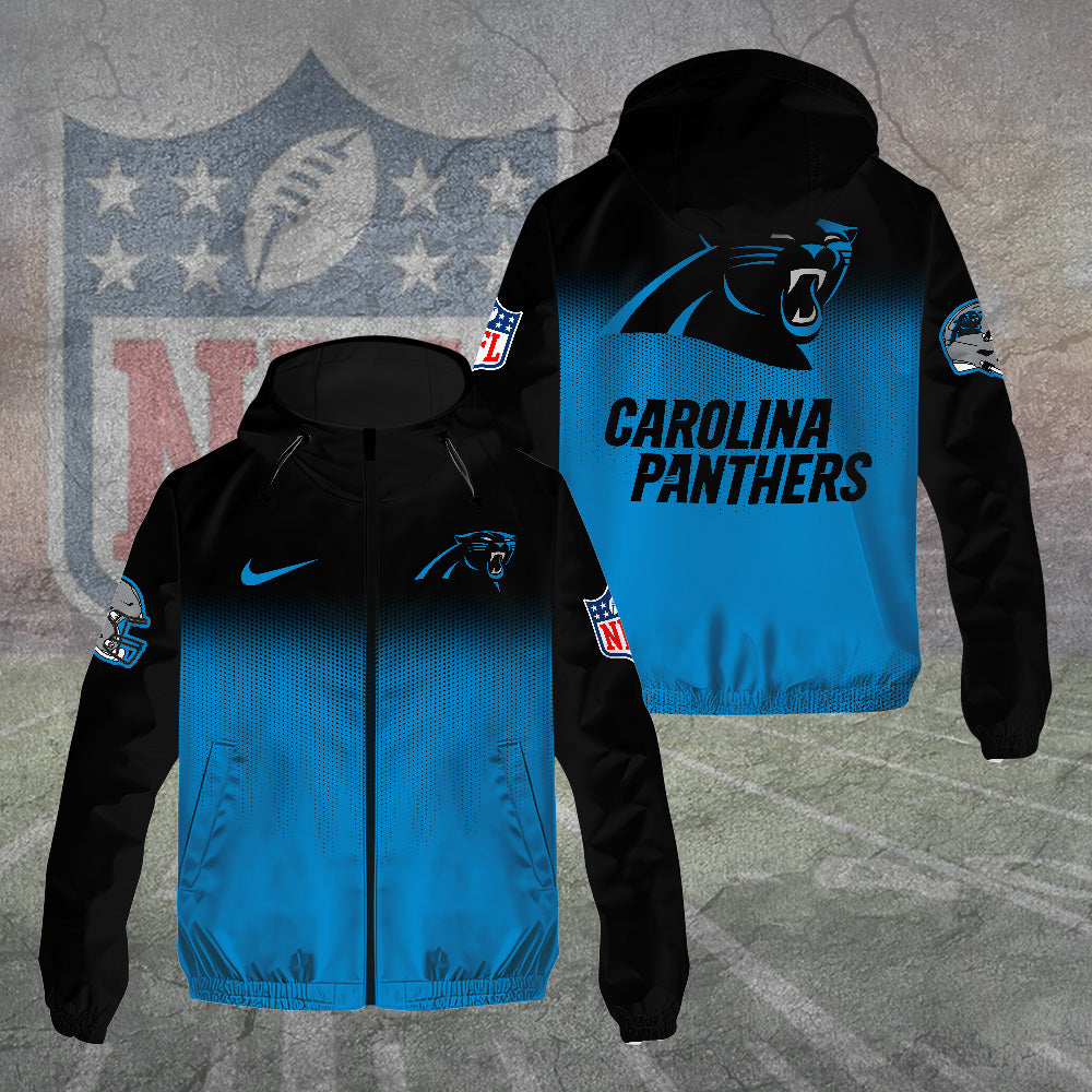 Carolina Panthers 3D Windbreaker Jacket – TANTN15735