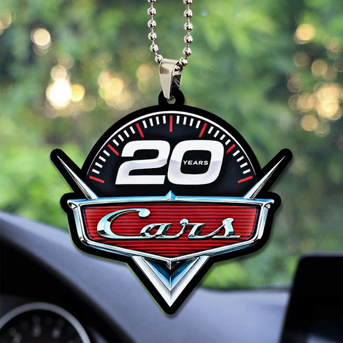 Cars 20th Anniversary Custom shape 2-sided Acrylic Car Ornament – GNE8301