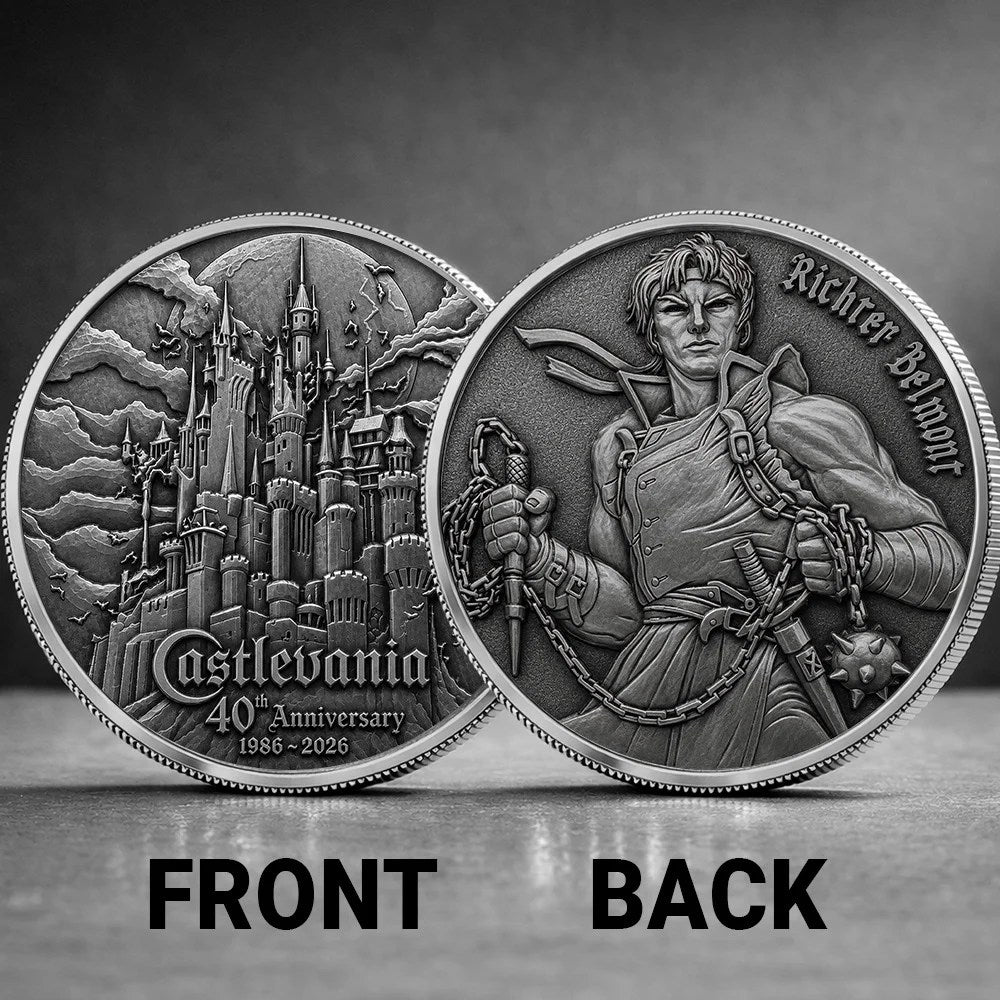 Castlevania 40th Anniversary Commemorative Coin – GNE8328