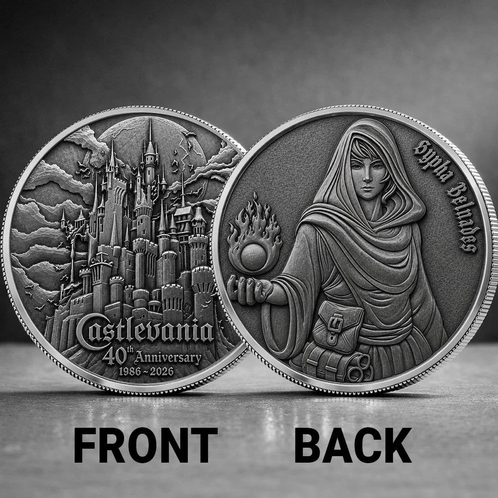 Castlevania 40th Anniversary Commemorative Coin – GNE8329