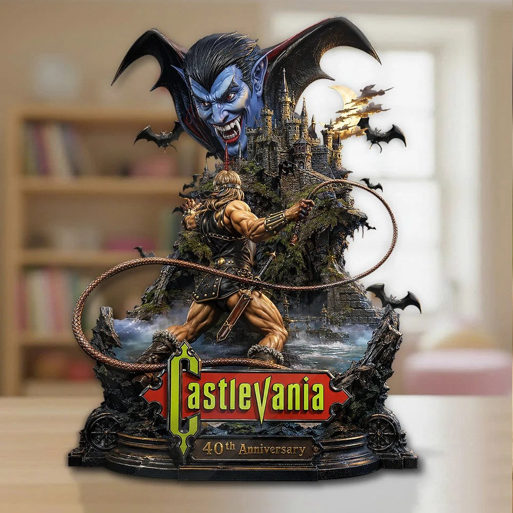 Castlevania 40th Anniversary Custom Shape Acrylic Plaque – GNE8310