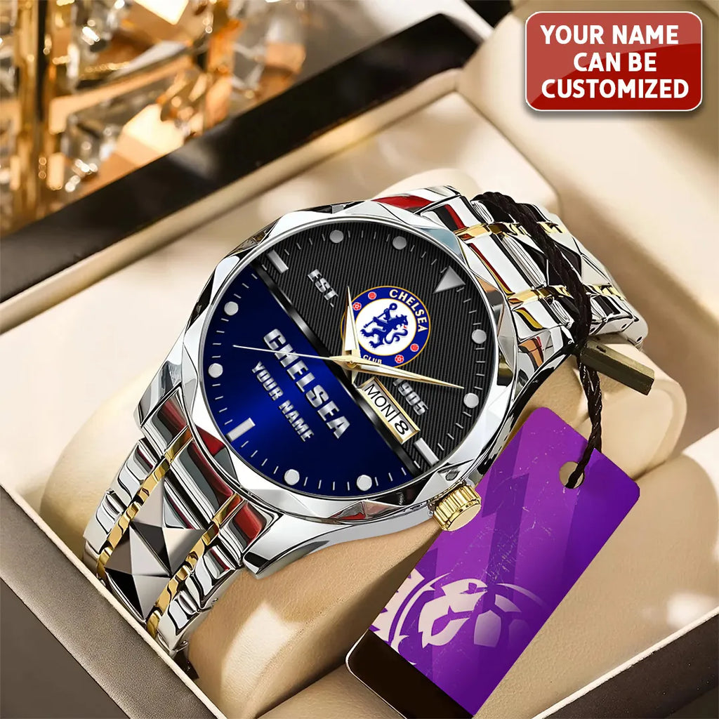 Personalized Chelsea FC Alloy Luxury Quartz Watch – TANTN15465