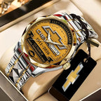 Chevrolet 115th Anniversary Alloy Luxury Quartz Watch – TANTN24929
