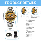 Chevrolet 115th Anniversary Alloy Luxury Quartz Watch – TANTN24929