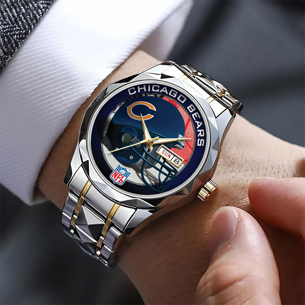 Chicago Bears Alloy Luxury Quartz Watch – TANTN16318