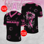 Personalized Chicago Bears x Breast Cancer Awareness 3D Football Jersey – MAITM12840