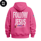 Chicago Bears Crucial Catch 2026 Follow Jesus Pink Hoodie T-Shirt