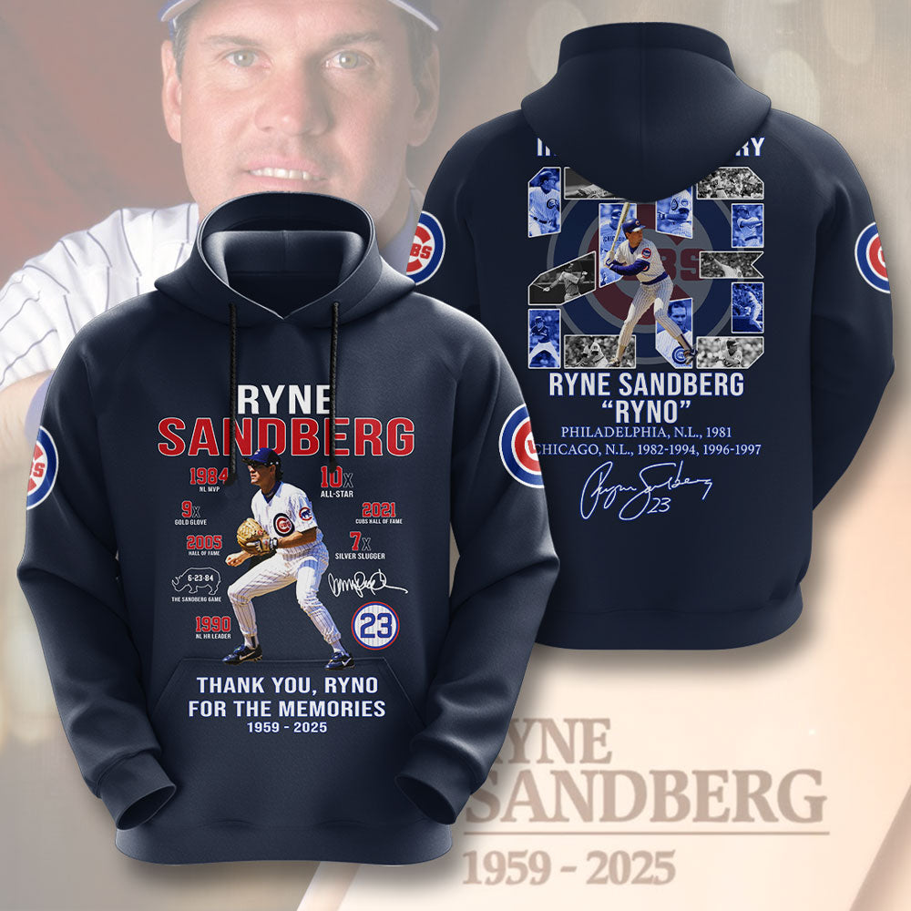 Chicago Cubs x Ryne Sandberg 3D Apparel – GNE 4111