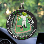 Chicago White Sox Custom shape 2-sided Acrylic Car Ornament – HOATT13037