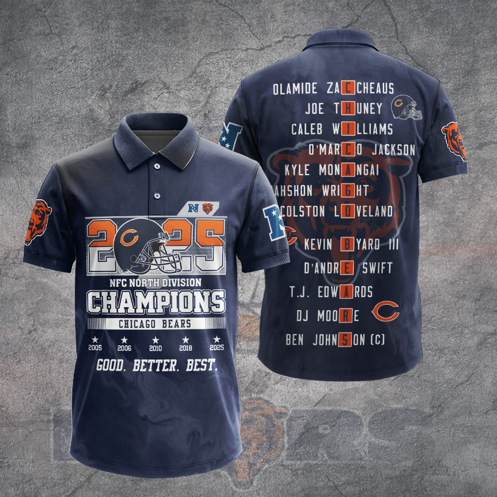 Chicago Bears 3D Apparel – TANTN19775
