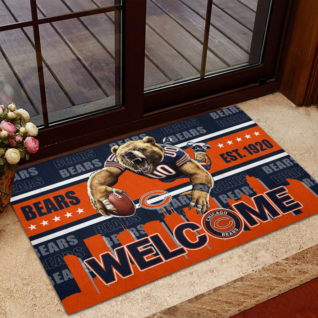 Chicago Bears Custom Doormat – HOATT12834
