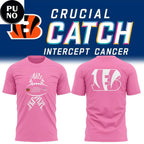 Cincinnati Bengals 2026 NFL Crucial Catch T-shirt