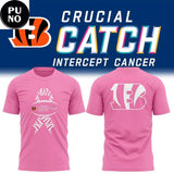 Cincinnati Bengals 2026 NFL Crucial Catch T-shirt