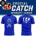 Cincinnati Bengals 2026 NFL Crucial Catch T-shirt