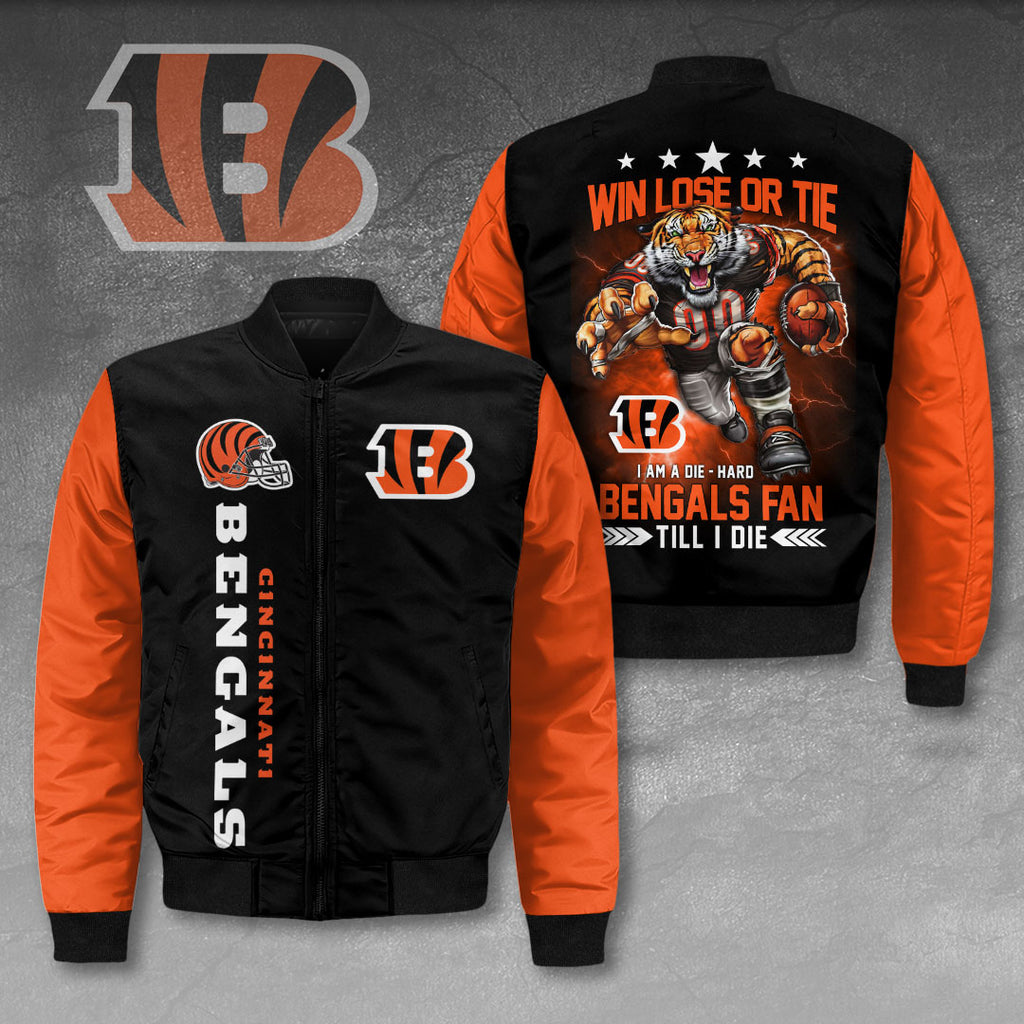 Cincinnati Bengals 3D Bomber Jacket – HOATT12802