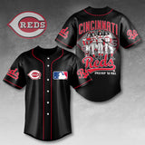 Cincinnati Reds x KISS Baseball Jersey – HOATT13405