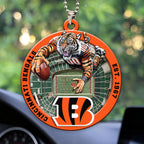 Cincinnati Bengals Custom shape 2-sided Acrylic Car Ornament – HOATT12578