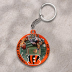 Cincinnati Bengals Custom Shape 2-sided Keychain – HOATT12687