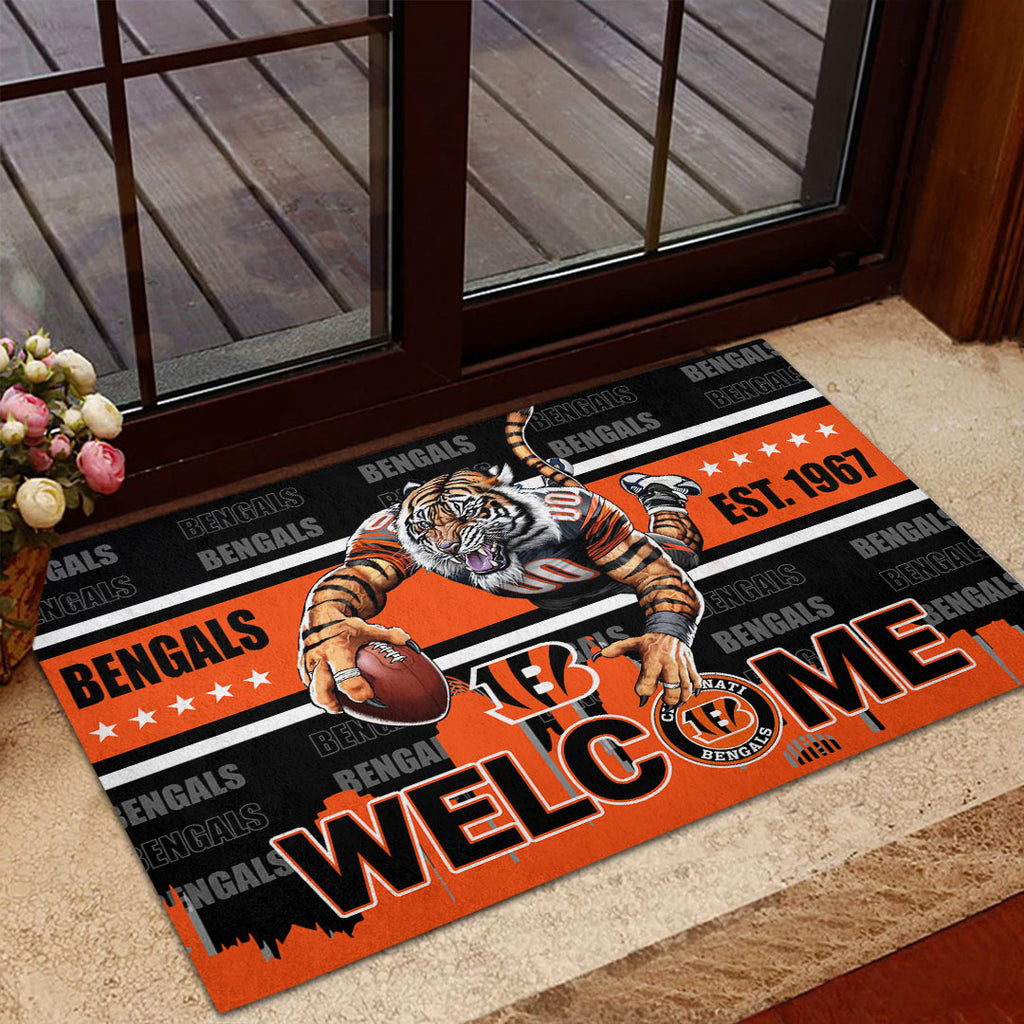 Cincinnati Bengals Custom Doormat – HOATT12835