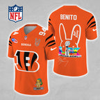 Cincinnati Bengals x Bad Bunny 3D Football Jersey – MAITM13305