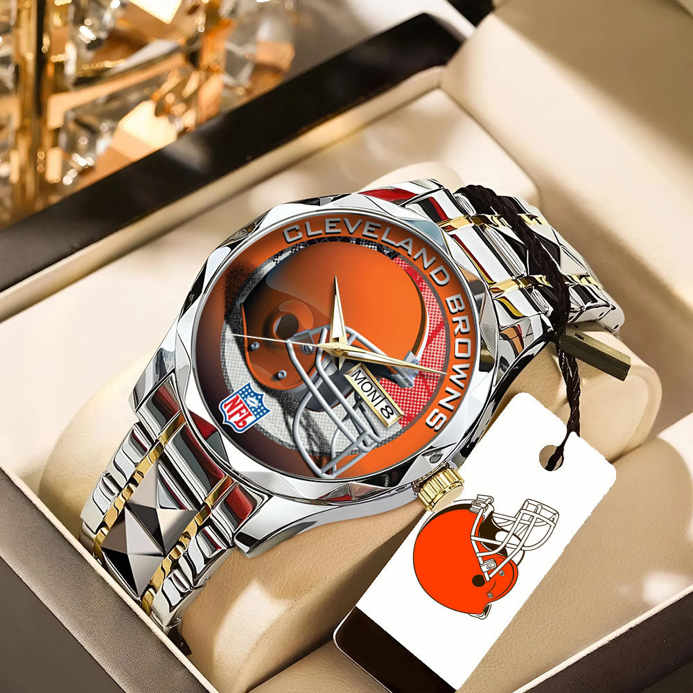 Cleveland Browns Alloy Luxury Quartz Watch – TANTN16320
