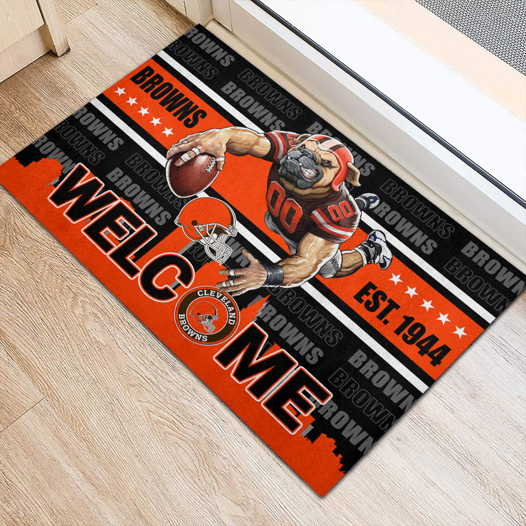 Cleveland Browns Custom Doormat – HOATT12836