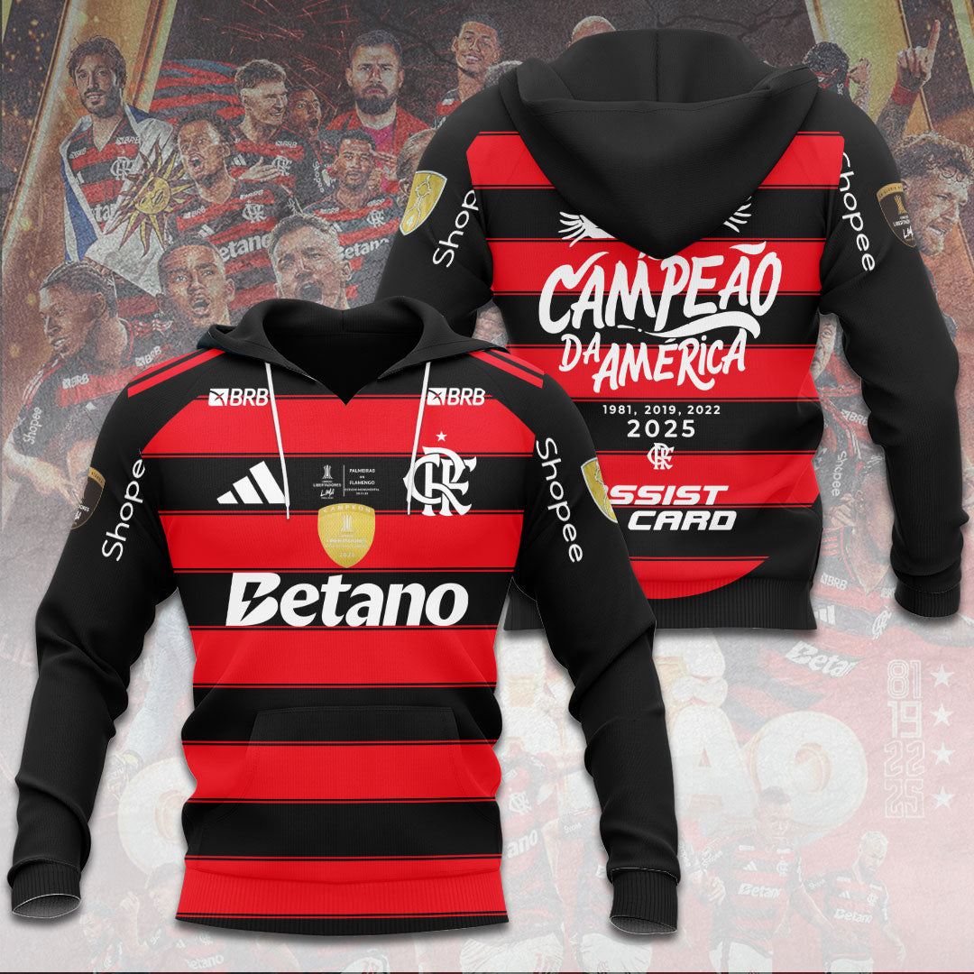 Clube de Regatas do Flamengo 3D Apparel – TANTN19013