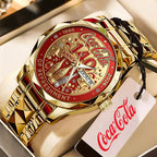 Coca-Cola 140th Anniversary Alloy Luxury Quartz Watch – TMTHU4255