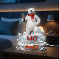 Coca-Cola 140th Anniversary Custom Shape Acrylic Light Box – TANTN24881